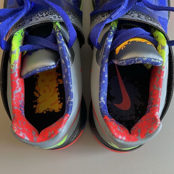 Nike Air Zoom KD 4 Nerf 2024 Basketball Shoe Men Sz 9.5 New Rare FQ8180-400 main image 6